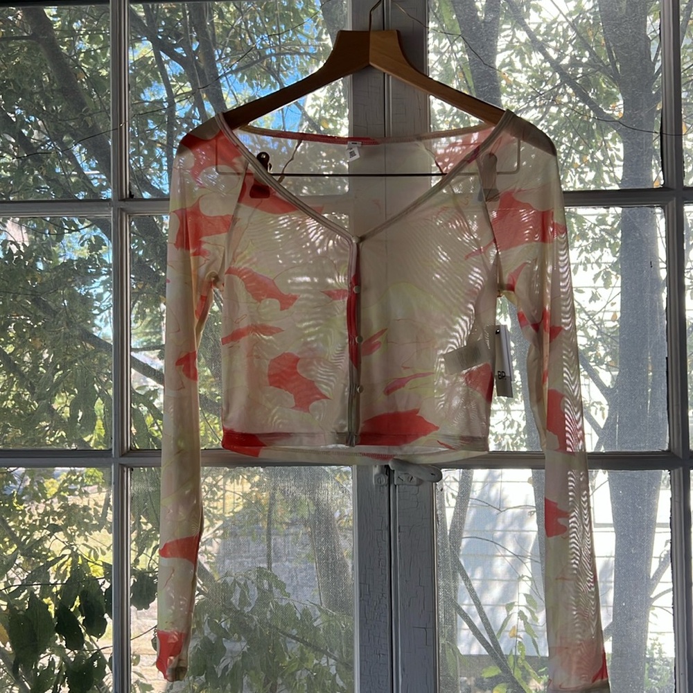 BP Mesh Button Down Shirt